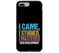 I Came I Studied I Mastered Web Development Coding Case for iPhone 7 Plus/8 Plus