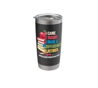 I Came I Taught I Made a Difference Proud Retired Teacher Stainless Steel Insulated Tumbler