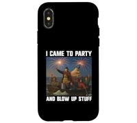 I Came To Party And Blow Stuff Up Washington 4th of July Case for iPhone X/XS