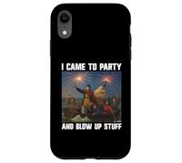 I Came To Party And Blow Stuff Up Washington 4th of July Case for iPhone XR
