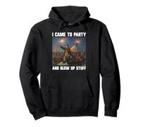 I Came To Party And Blow Stuff Up Washington 4th of July Pullover Hoodie