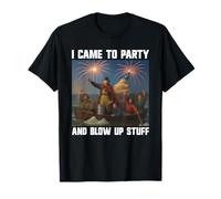 I Came To Party And Blow Stuff Up Washington 4th of July T-Shirt