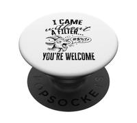 I Came Without a Filter Funny Goat Unfiltered Personality PopSockets Adhesive PopGrip