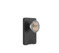 I Camp Because Adulting Is Hard Camping Lover Cute Bear PopSockets PopWallet for MagSafe