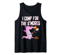 I Camp for The Smore Dragon Camping Marshmallow Boys Girls Tank Top