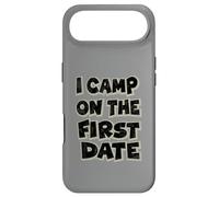 I Camp On The First Date - Funny Hiking Adventure Design Case for iPhone Air