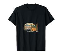 I Camp to Avoid People Funny Camping Solitude Outdoors T-Shirt