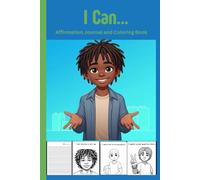 I Can Affirmation Journal and Coloring Book for Boys