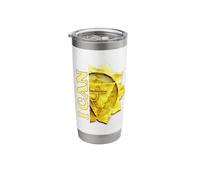 I Can Affirmations, Solar Plexus Chakra Healing and Opening Stainless Steel Insulated Tumbler