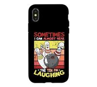 I Can Almost Hear The Ten Pin Laughing Funny Bowling Case for iPhone X/XS