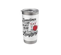 I Can Almost Hear The Ten Pin Laughing - Funny Bowling Stainless Steel Insulated Tumbler