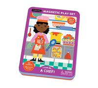 Mudpuppy Magnetic Game: Chef's Kitchen, 2 Scenes, 3 Sheets of Magnets, Ages All