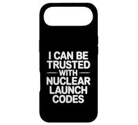 I Can Be Trusted With Nuclear Launch Codes Case for iPhone Air