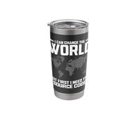 I Can Change The World Need Source Code Stainless Steel Insulated Tumbler