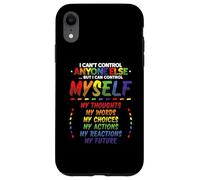I Can Control Myself Motivational Quote Self Development Case for iPhone XR