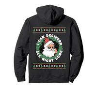 I Can Deliver All Night Long Funny Christmas Naughty Santa Pullover Hoodie