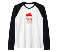 I Can Deliver All Night Long -Funny Santa, Father Christmas Raglan Baseball Tee