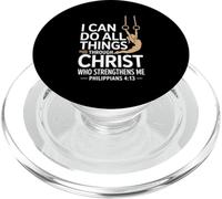 I Can Do All Things Christian Gymnastic Girl PopSockets PopGrip for MagSafe