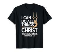 I Can Do All Things Christian Gymnastic Girl T-Shirt