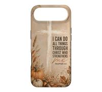 I Can Do All Things Philippians 4:13 Cross Pumpkin Fall Case for iPhone Air