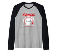 I Can Do All Things Through Christ Baseball Faith Raglan Baseball Tee