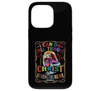 I Can Do All Things Through Christ Catholic Christian Lion Case for iPhone 13 Pro