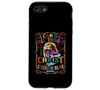 I Can Do All Things Through Christ Catholic Christian Lion Case for iPhone SE (2020) / 7/8