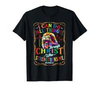 I Can Do All Things Through Christ Catholic Christian Lion T-Shirt