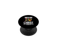 I Can Do All Things Through Christ Christian Autism Puzzle PopSockets Adhesive PopGrip