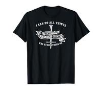 I Can Do All Things Through Christ God Christian Bible Verse T-Shirt