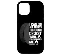 I Can Do All Things Through Christ Hockey Philippians 4 13 Case for iPhone 12/12 Pro