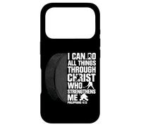 I Can Do All Things Through Christ Hockey Philippians 4 13 Case for iPhone 17 Pro