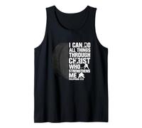 I Can Do All Things Through Christ Hockey Philippians 4 13 Tank Top