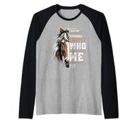 I Can Do All Things Through Christ Horse Inspirational Raglan Baseball Tee