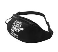I Can Do All Things Through Christ-Jesus Waist Bag Waterproof Sports Running Belt Bag Fanny Pack