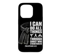 I Can Do All Things Through Christ Martial Artist Case for iPhone 15 Pro