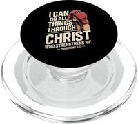 I Can Do All Things Through Christ MMA PopSockets PopGrip for MagSafe