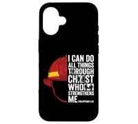 I Can Do All Things Through Christ Philippians 4 13 Case for iPhone 16