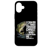 I Can Do All Things Through Christ Philippians 4 13 Case for iPhone 16 Plus