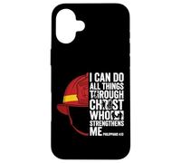 I Can Do All Things Through Christ Philippians 4 13 Case for iPhone 16 Plus