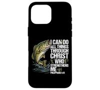 I Can Do All Things Through Christ Philippians 4 13 Case for iPhone 16 Pro Max