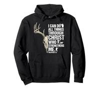 I Can Do All Things Through Christ Philippians 4 13 Pullover Hoodie