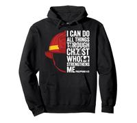 I Can Do All Things Through Christ Philippians 4 13 Pullover Hoodie