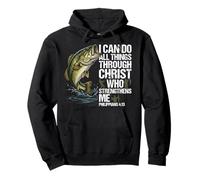 I Can Do All Things Through Christ Philippians 4 13 Pullover Hoodie