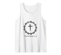 I can do All Things Through Christ Philippians 413 Tank Top