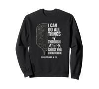 I Can Do All Things Through Christ Pickleball Player Sweatshirt