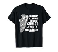 I Can Do All Things Through Christ Running Philippians 413 T-Shirt