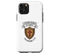 I Can Do All Things Through Christ Shield Philippians 4:13 Case for iPhone 11 Pro