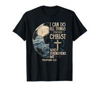 I Can Do All Things Through Christ Soccer Player Faith T-Shirt
