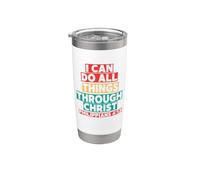 I can Do All Things Through Christ Stainless Steel Insulated Tumbler